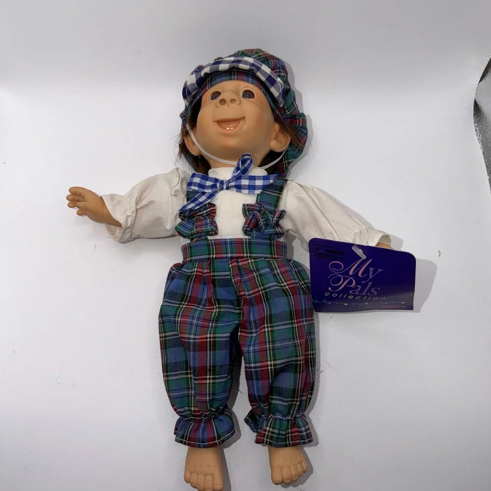 My Pals Collection Gigo Dolls Set 3 Plaid‎ Gingham Vintage Cottagecore Aesthetic